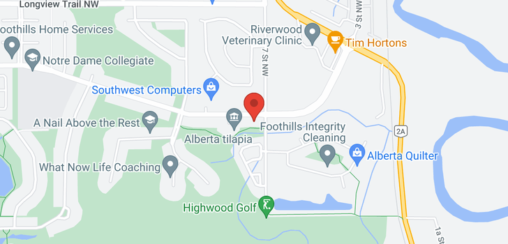 map of 707 HIGH COUNTRY Drive NW